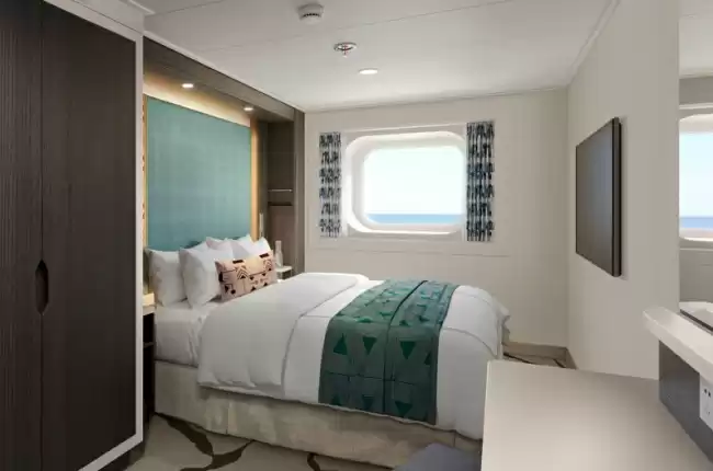 Cabina vista al mar