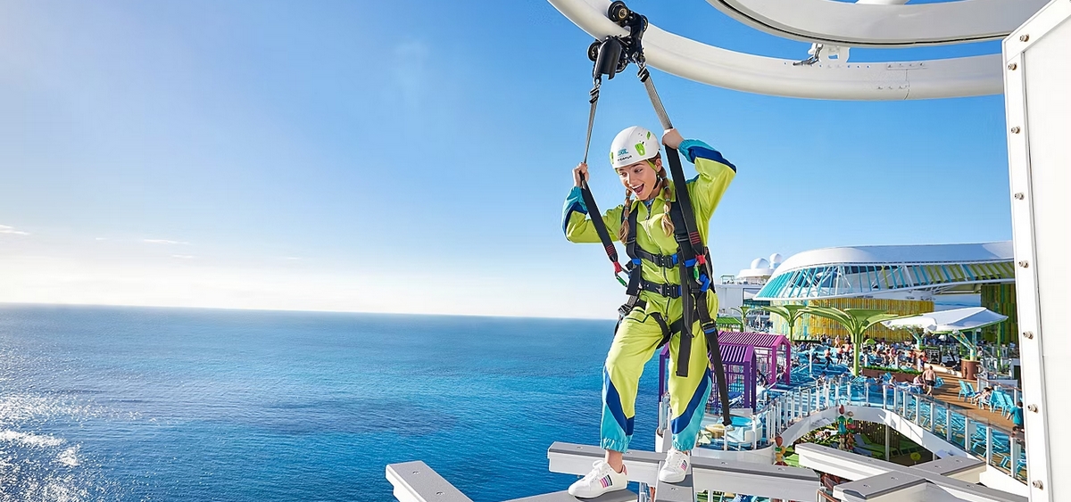 5- CROWN’S EDGE <br> EMOCIONES GARANTIZADAS, ENTRE CIELO Y MAR