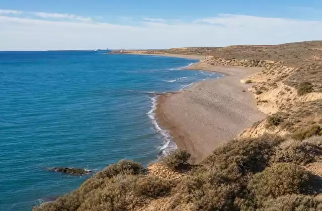 Desde la península Valdés