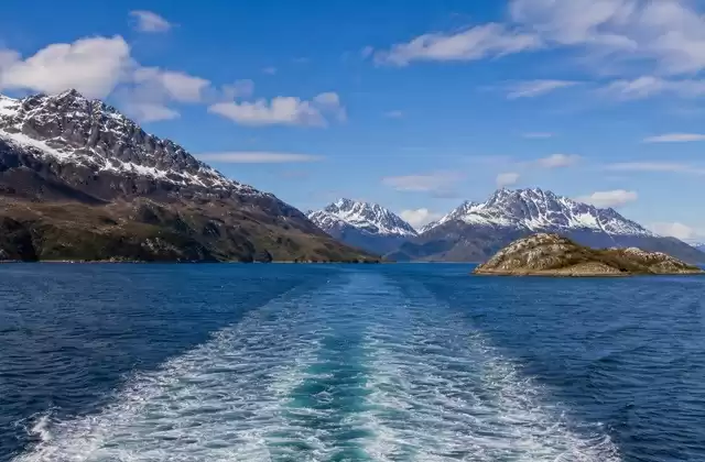 Desde el canal de Beagle