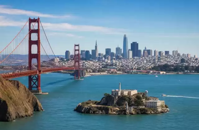 En la bahía de San Francisco