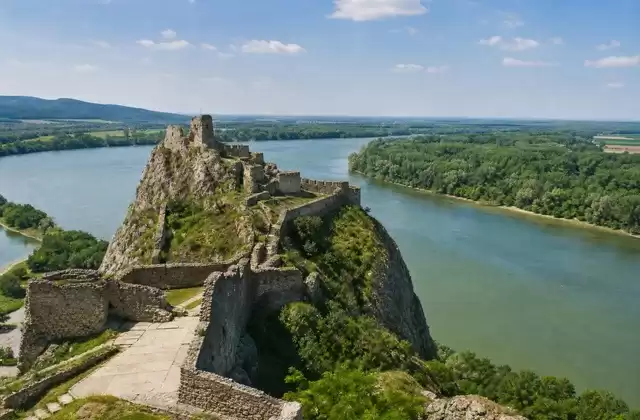 En el castillo de Devín