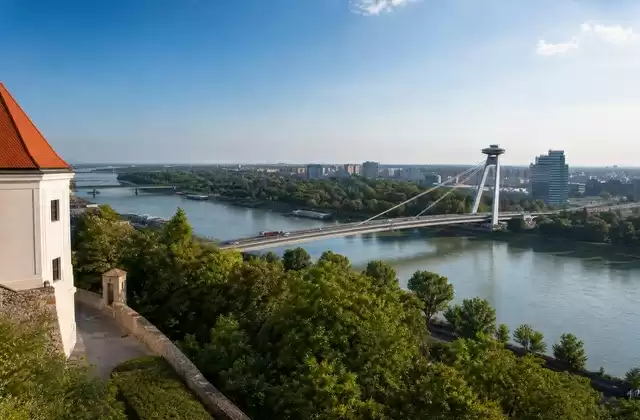 Desde el castillo de Bratislava
