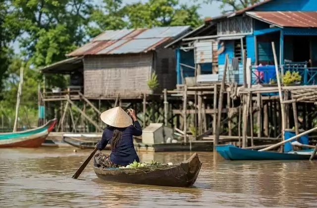 Aldeas fluviales de Camboya