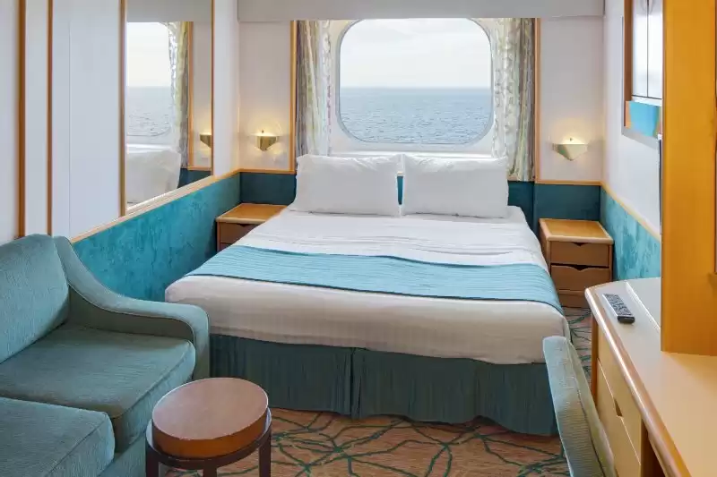 Cabina con vista al mar