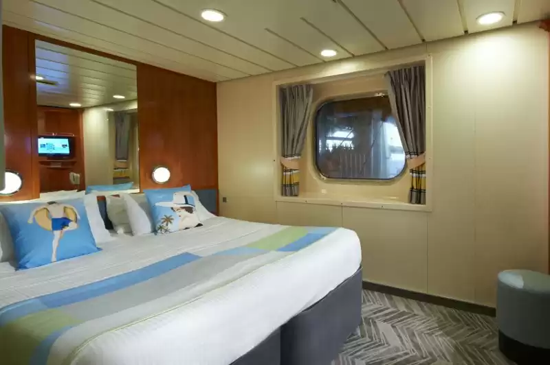 Cabina exterior con vista parcial